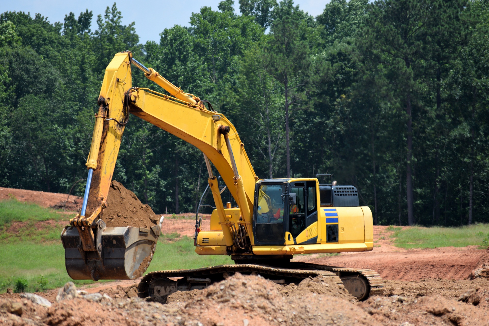 Heavy Equipment on Jobsite
